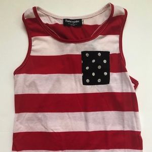 Fourth of July cute tank